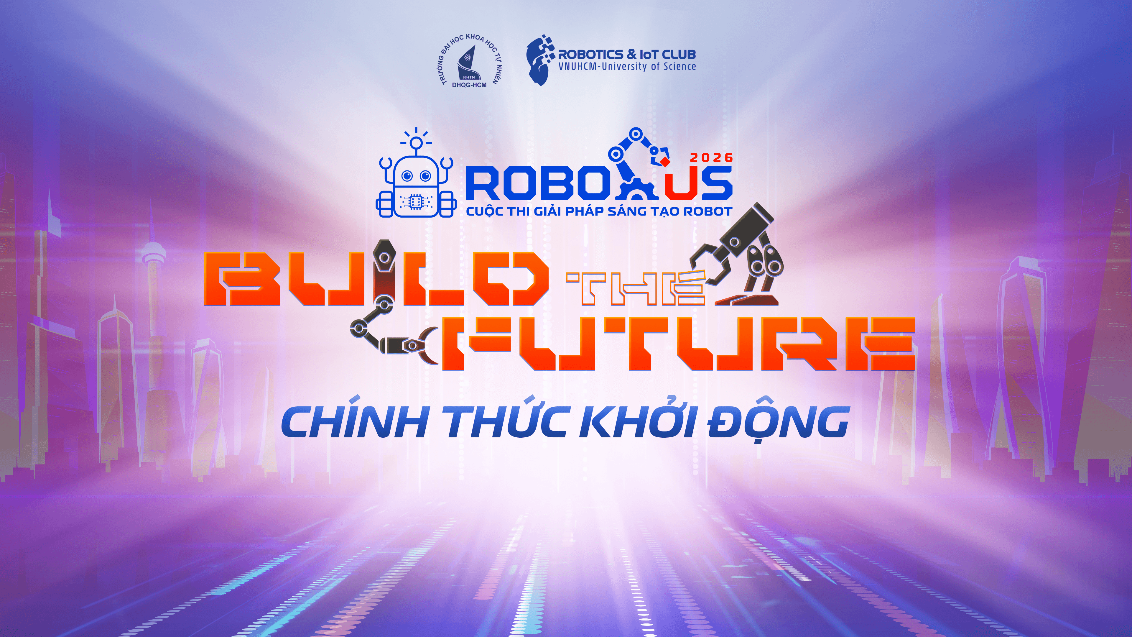 Poster Khởi Động ROBOCUS 2026